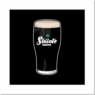 Sláinte St Patricks Day Posters and Art